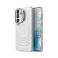 LuxuryKase Shockproof Case with Ripple Pattern | Inner Velvet Fabric Lining | Protective Cover & Wireless Charging Case for iPhone & Samsung Series