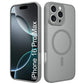 LuxuryKase Hybrid Shockproof Translucent Case | Matte Frosted Hard Back with Soft Edges | Full Camera Protection Bumper | Compatible with MagSafe | TPU & PC For iPhone & Samsung Series