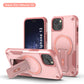 US LITE Back Cover with Portable Kickstand | Mag-Safe Compatible Magnetic Case | Shockproof Military Grade Protection | Rugged Armor Design Phone Cover For iPhone & Samsung Series