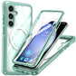 LuxuryKase Shockproof Front & Back Cover with Full Body Protection | Strong Grip | Camera & Screen Guard | Wireless Charging Support | Durable TPU+PC Design Cover For iPhone & Samsung Series