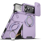 LuxuryKase Shockproof Case with Slide Camera Cover | 360° Rotating Ring Kickstand | Rugged Armour Protection For iPhone Series