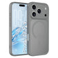 LuxuryKase Hybrid Shockproof Translucent Case | Matte Frosted Hard Back with Soft Edges | Full Camera Protection Bumper | Compatible with MagSafe | TPU & PC For iPhone & Samsung Series