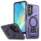 LuxuryKase Rugged Shockproof Magnetic Case with Kickstand | Dual Layer TPU+PC Protection | Mag-Safe Compatible | Camera Guard | Extreme Drop Resistance For Samsung Series