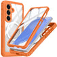 LuxuryKase Shockproof Front & Back Cover with Full Body Protection | Strong Grip | Camera & Screen Guard | Wireless Charging Support | Durable TPU+PC Design Cover For iPhone & Samsung Series