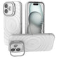 LuxuryKase Shockproof Case with Ripple Pattern | Inner Velvet Fabric Lining | Protective Cover & Wireless Charging Case for iPhone & Samsung Series