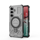 LuxuryKase Armour Ring Stand Case | 360° Rotating Kickstand | Heavy Duty Protection | Rugged Hybrid TPU+PC Design | Camera Protection | MagSafe Compatible For iPhone & Samsung Series