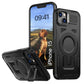 LuxuryKase Rugged Shockproof Magnetic Case with Kickstand | Dual Layer TPU+PC Protection | Mag-Safe Compatible | Camera Guard | Extreme Drop Resistance For iPhone Series