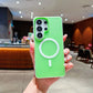 LuxuryKase Magnetic Silicone Candy Case | Mag-Safe Compatible | Slim Protective Case | Lightweight & Flexible | Wireless Charging | Soft Matte Finish For iPhone