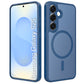 LuxuryKase Hybrid Shockproof Translucent Case | Matte Frosted Hard Back with Soft Edges | Full Camera Protection Bumper | Compatible with MagSafe | TPU & PC For iPhone & Samsung Series
