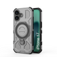 LuxuryKase Armour Ring Stand Case | 360° Rotating Kickstand | Heavy Duty Protection | Rugged Hybrid TPU+PC Design | Camera Protection | MagSafe Compatible For iPhone & Samsung Series