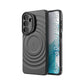 LuxuryKase Shockproof Case with Ripple Pattern | Inner Velvet Fabric Lining | Protective Cover & Wireless Charging Case for iPhone & Samsung Series