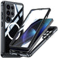 LuxuryKase Shockproof Front & Back Cover with Full Body Protection | Strong Grip | Camera & Screen Guard | Wireless Charging Support | Durable TPU+PC Design Cover For iPhone & Samsung Series