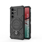 LuxuryKase Armour Ring Stand Case | 360° Rotating Kickstand | Heavy Duty Protection | Rugged Hybrid TPU+PC Design | Camera Protection | MagSafe Compatible For iPhone & Samsung Series