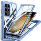 LuxuryKase Shockproof Front & Back Cover with Full Body Protection | Strong Grip | Camera & Screen Guard | Wireless Charging Support | Durable TPU+PC Design Cover For iPhone & Samsung Series