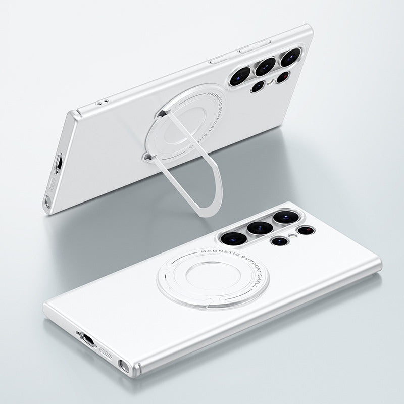 LuxuryKase Premium Magnetic Support Shell with Built-in Kickstand for Samsung Series