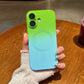 LuxuryKase Gradient Mag-Safe Case | Soft Silicone Shockproof Cover with Camera Protection | Slim Lightweight Design | Smooth Touch & Durable For iPhone