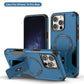 US LITE Back Cover with Portable Kickstand | Mag-Safe Compatible Magnetic Case | Shockproof Military Grade Protection | Rugged Armor Design Phone Cover For iPhone & Samsung Series
