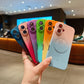 LuxuryKase Gradient Compatible Case for iPhone 16 | Soft Silicone Shockproof Cover with Camera Protection | Slim Lightweight Design | Smooth Touch & Durable