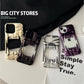 US LITE Shockproof Designer Metallic Chrome 3D Fangs Back Case | Anti-Scratch Grip | Full Camera Protection and Stylish Look For iPhone 14, 15 & 16 Series