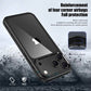 LuxuryKase Hybrid Transparent Shockproof Case | Reinforced Airbag Corners | Soft TPU Frame | Clear Hard PC Back | Anti-Yellowing | Slim Bumper Cover For iPhone