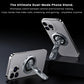 US LITE Magnetic Phone Stand with 360° Rotation | Foldable Ring Grip Kickstand | Adjustable Viewing Angle | Stress Relief Switch | Durable Metal Holder for All SmartPhones