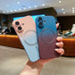 LuxuryKase Gradient Compatible Case for iPhone 16 | Soft Silicone Shockproof Cover with Camera Protection | Slim Lightweight Design | Smooth Touch & Durable