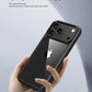 LuxuryKase Hybrid Transparent Shockproof Case | Reinforced Airbag Corners | Soft TPU Frame | Clear Hard PC Back | Anti-Yellowing | Slim Bumper Cover For iPhone