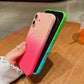 LuxuryKase Gradient Compatible Case for iPhone 16 Plus | Soft Silicone Shockproof Cover with Camera Protection | Slim Lightweight Design | Smooth Touch & Durable