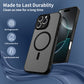 LuxuryKase Hybrid Shockproof Translucent Case | Matte Frosted Hard Back with Soft Edges | Full Camera Protection Bumper | Compatible with MagSafe | TPU & PC For iPhone & Samsung Series