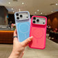 LuxuryKase Liquid Silicone Case | Dual Tone Colour Matte Finish | MagSafe Compatible | Microfiber Lining Inside | ShockProof & Raised Camera Protection For iPhone