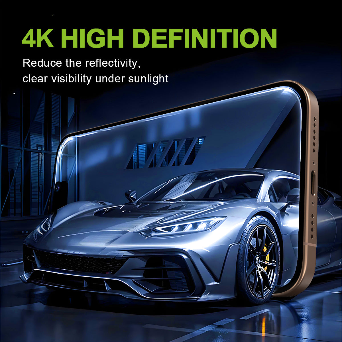US LITE Tempered Glass Screen Protector | Align Tray | Shatterproof Screen Protection | 9H Hardness | Bubble-Free | Easy Installation Tool Kit For iPhone & Samsung Series