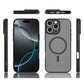 LuxuryKase Hybrid Shockproof Translucent Case | Matte Frosted Hard Back with Soft Edges | Full Camera Protection Bumper | Compatible with MagSafe | TPU & PC For iPhone & Samsung Series