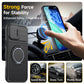 LuxuryKase Magnetic Card Holder Back Cover | Slide Camera Cover Protection | 360° Rotating & 120° Adjustable Kickstand | Shockproof Hard PC Back + Soft TPU Bumper For iPhone & Samsung Series