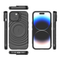 LuxuryKase Shockproof Case with Ripple Pattern | Inner Velvet Fabric Lining | Protective Cover & Wireless Charging Case for iPhone & Samsung Series