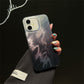 LuxuryKase LK156 Fox Tail Hot Stamping Case Cover For iPhone