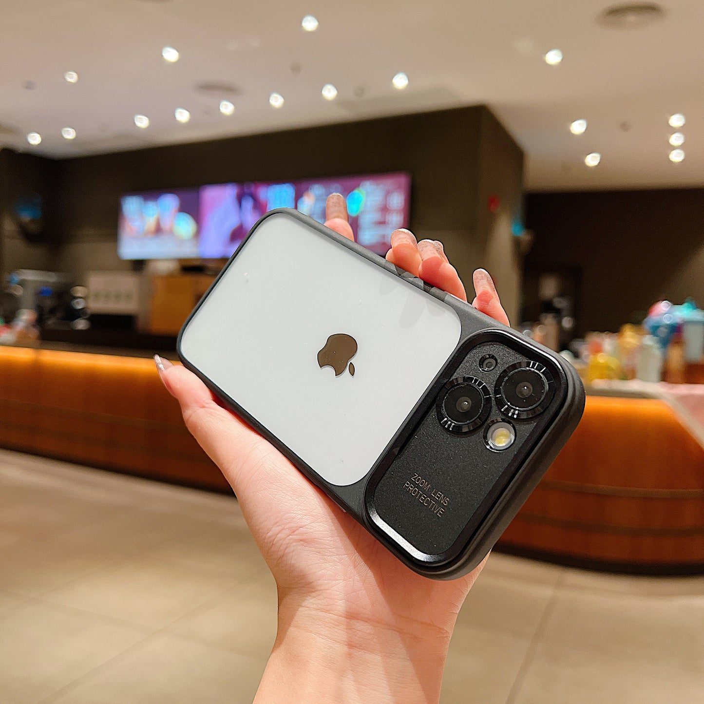 LuxuryKase Shockproof Clear Case | Camera Lens Protection | Slim Transparent Soft TPU Bumper | Anti-Yellow | Flexible Scratch Resistant Protective Cover For iPhone