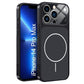 LuxuryKase Converter Case | Premium Protective MagSafe Cover | iPhone 17 Pro & 18 Pro Series Style Design | in Built Camera Guard | Wireless Charging Compatible For iPhone Series