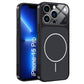 LuxuryKase Converter Case | Premium Protective MagSafe Cover | iPhone 17 Pro & 18 Pro Series Style Design | in Built Camera Guard | Wireless Charging Compatible For iPhone Series