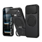 LuxuryKase Tough Armour Magnetic Case | 360° Rotating Ring Stand | Flip Camera Protection Cover | Raised Edges | Drop Protection | MagSafe Compatible For iPhone & Samsung Series
