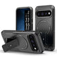 US LITE Back Cover with Portable Kickstand | Mag-Safe Compatible Magnetic Case | Shockproof Military Grade Protection | Rugged Armor Design Phone Cover For iPhone & Samsung