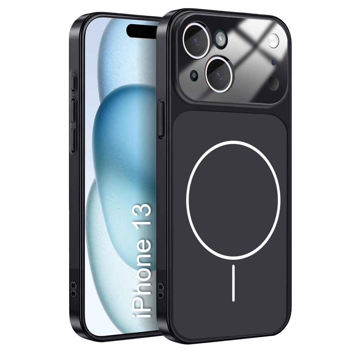 LuxuryKase Converter Case | Premium Protective MagSafe Cover | iPhone 17 Pro & 18 Pro Series Style Design | in Built Camera Guard | Wireless Charging Compatible For iPhone Series