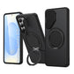 LuxuryKase Tough Armour Magnetic Case | 360° Rotating Ring Stand | Flip Camera Protection Cover | Raised Edges | Drop Protection | MagSafe Compatible For iPhone & Samsung Series