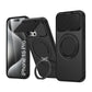 LuxuryKase Tough Armour Magnetic Case | 360° Rotating Ring Stand | Flip Camera Protection Cover | Raised Edges | Drop Protection | MagSafe Compatible For iPhone & Samsung Series