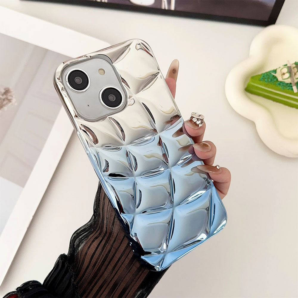 LuxuryKase LK146 Electroplated Cushion Gradient Case For iPhone