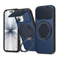 LuxuryKase Tough Armour Magnetic Case | 360° Rotating Ring Stand | Flip Camera Protection Cover | Raised Edges | Drop Protection | MagSafe Compatible For iPhone & Samsung Series