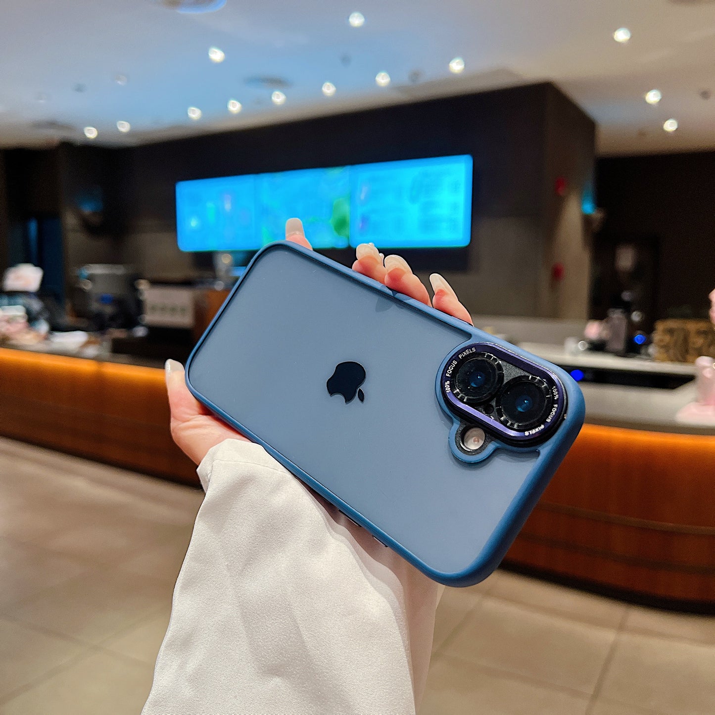 LuxuryKase Shockproof Clear Case | Camera Lens Protection | Slim Transparent Soft TPU Bumper | Anti-Yellow | Flexible Scratch Resistant Protective Cover For iPhone