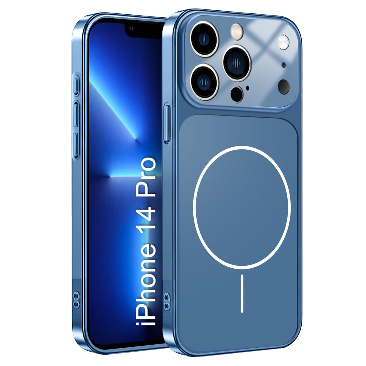 LuxuryKase Converter Case | Premium Protective MagSafe Cover | iPhone 17 Pro & 18 Pro Series Style Design | in Built Camera Guard | Wireless Charging Compatible For iPhone Series