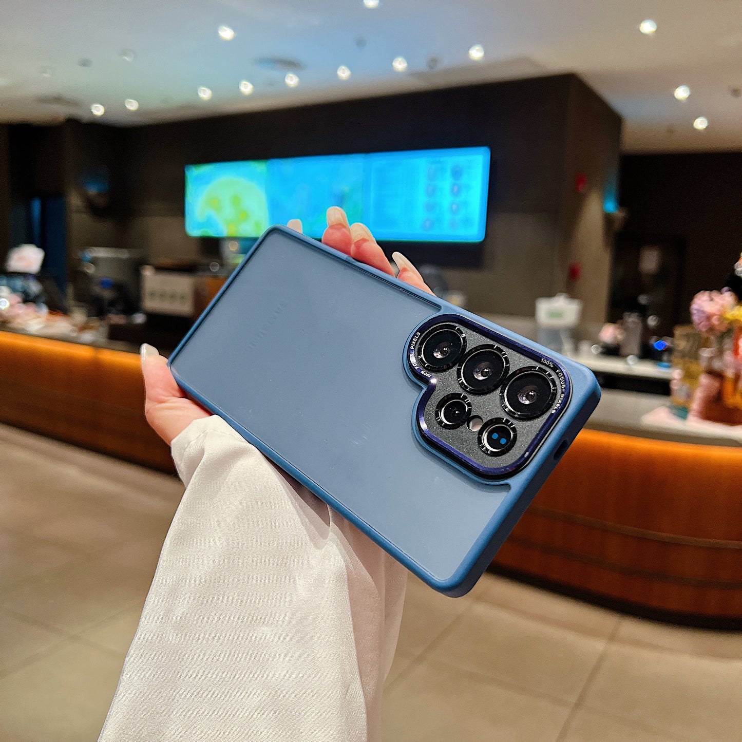 LuxuryKase Shockproof Clear Case | Camera Lens Protection | Slim Transparent Soft TPU Bumper | Anti-Yellow | Flexible Scratch Resistant Protective Cover For iPhone