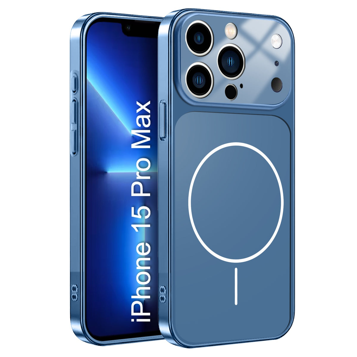 LuxuryKase Converter Case | Premium Protective MagSafe Cover | iPhone 17 Pro & 18 Pro Series Style Design | in Built Camera Guard | Wireless Charging Compatible For iPhone Series