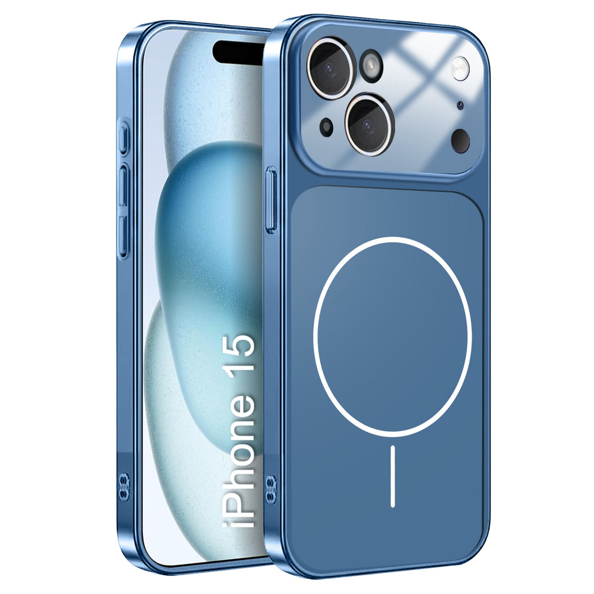 LuxuryKase Converter Case | Premium Protective MagSafe Cover | iPhone 17 Pro & 18 Pro Series Style Design | in Built Camera Guard | Wireless Charging Compatible For iPhone Series
